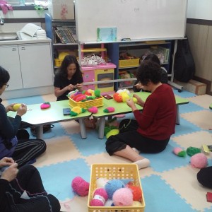 뜨개질모임 - 한땀한땀 이미지